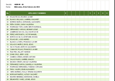 Escala de Estimación